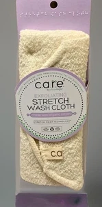 Bath Body Care Exfoliating Body Scrub Bath Wash Cloth Organic Spa Clean Logic - Picture 1 of 11