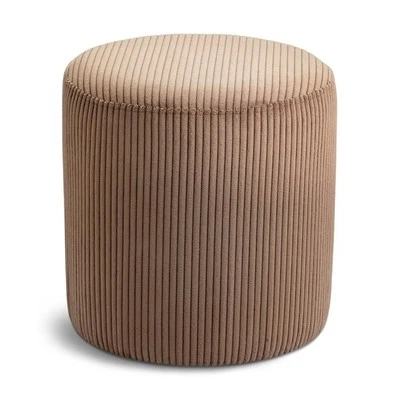 Meridian Furniture Roy Brown Ottoman/Stool - Image 1 of 4