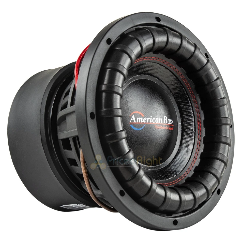 American Bass 10" Subwoofer Dual 4 Ohm 3000 Watts Max Car Audio Sub XFL Series - Image 1 of 4