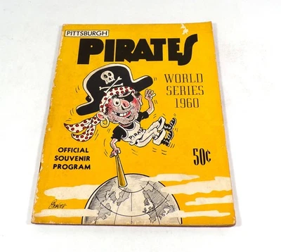 1960 New York Yankees vs Pittsburgh Pirates World Series MLB Baseball Program - Image 1 of 2