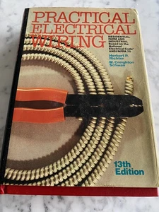 Vintage Book Practical Electrical Wiring 13th Richter Schwan 1984 - Bild 1 von 13