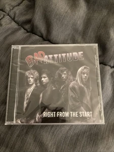 Bad Attitude Right From The Start New CD Hard Rock Glam Metal Los Angeles - Foto 1 di 2
