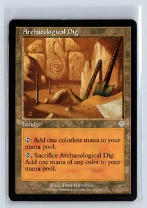 Archaeological Dig Invasion Uncommon – MTG Magic the Gathering Card - Picture 1 of 5