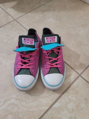 Converse All Star 656035F Sneaker Women's Pink Glitter Multicolor Junior  Sz (5) - Image 1 of 4