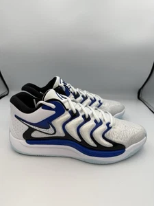Nike KD 17 "Penny" Blanco Negro Juego Royal FJ9487-100 Tallas para hombre - Imagen 1 de 5