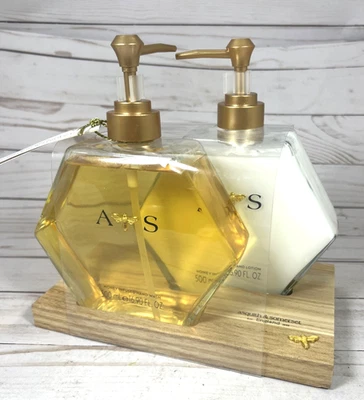 Asquith & Somerset Honey Infused Hnd Wash Lotion Set w/ Tray 16.9oz - Image 1 of 4