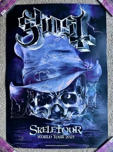 Ghost Skeletour OFFICIAL World Tour 2025 Poster HUGE 33x22 Skeleta LIMITED - Picture 1 of 6