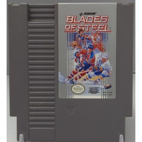 Blades of Steel - Nintendo NES - Authentic 24 Stamp - Tested & Working