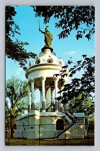 Postcard MN New Ulm Minnesota Hermann the Cheruscan Monument - Picture 1 of 2