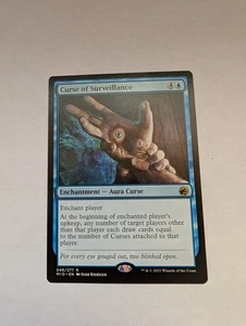 Curse of Surveillance Innistrad: Midnight Hunt Regular MTG - Picture 1 of 1