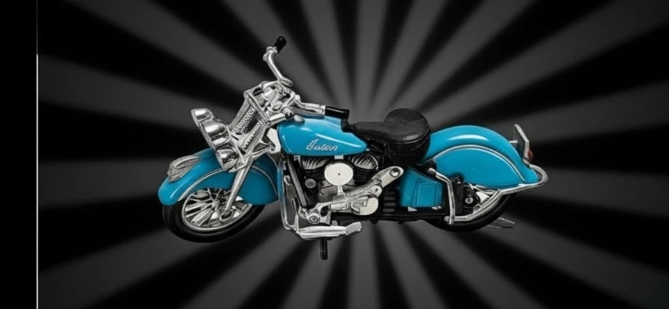 Guiloy  #17660 1/10 INDIAN CHIEF 384 (1948) / NAVY-BLUE - Image 1 of 4