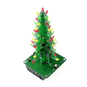 Create a ThreeDimensional Christmas Tree with DIY LED Flash Circuit Kit - Picture 1 of 19