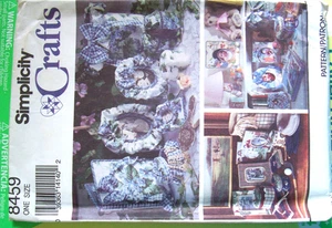 De colección Simplicidad Costura Artesanía Patrón 8459 Tela Marcos Fotos Álbumes Cajas Sin Cortar - Imagen 1 de 3