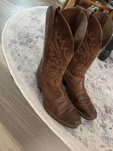 Ariat Legend 35709 Brown Leather Cowboy Boots Men's US Size 12D - Picture 1 of 11