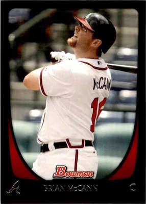 2011 Bowman Brian McCann Atlanta Braves #23 - Image 1 of 2