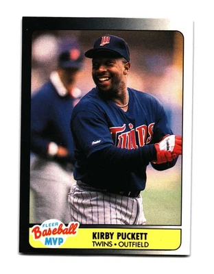 1990 Fleer Baseball MVPs Kirby Puckett 29 - Image 1 of 2