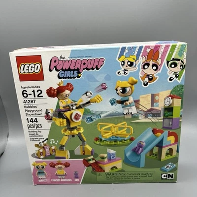 Nuevo sellado LEGO The Powerpuff Girls 41287 Bubbles Playground Showdown retirado Foto 1 de 4