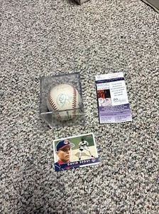 David Segui Autographed Baseball With Case And JSA & Card - Picture 1 of 5
