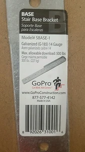 GoPro Construction SBASE-1 Stair Bracket Base - Picture 1 of 7
