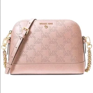 - Neu Authentisch Michael Kors Signature Jet Set Charm Kuppel Umhängetasche - Bild 1 von 12