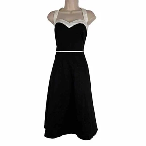 Amanda Smith Kleid Damen Größe 12 Ärmellos A-Linie Fit & Flare Knielang - Bild 1 von 16