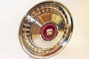 1986 86 CADILLAC FLEETWOOD BROUGHAM DEVILLE HUBCAP WHEEL COVER 79-90 - Picture 1 of 6