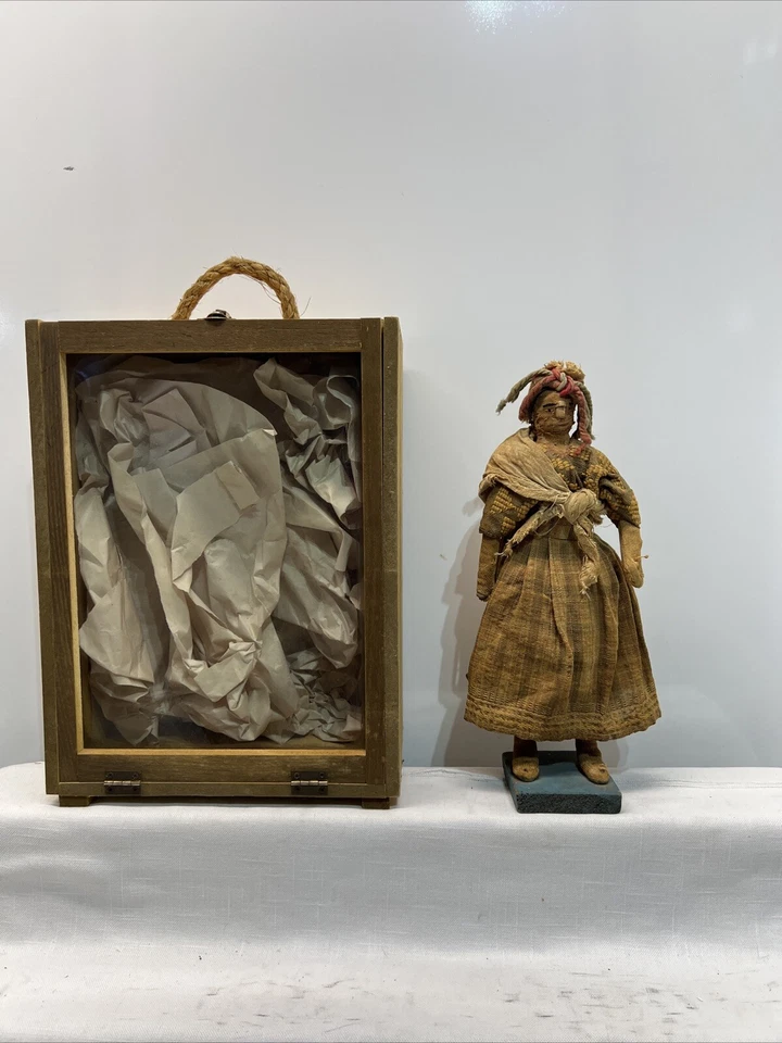 Antigua muñeca india nativa americana femenina Foto 1 de 4