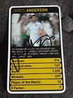 JAMES ANDERSON - ENGLAND 2015 Switch Hits HAND Signed CRICKET TRADING CARD RARE 