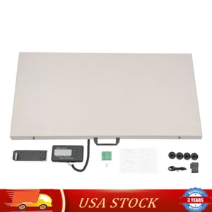 Portable Digital Livestock Vet Scale Hog Pet Dog Sheep Goat Scale 660LBS - Picture 1 of 8