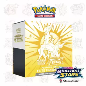 Pokemon TCG Brilliant Stars Elite Trainer Box Pokemon Center ETB Neu & Sealed - Bild 1 von 8