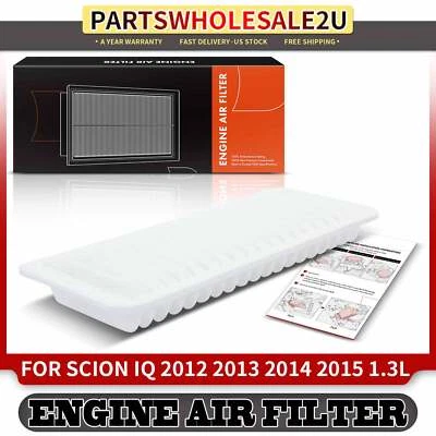 Front Engine Air Filter for Scion iQ 2012-2015 L4 1.3L Rigid Panel 17801-40040 - Image 1 of 4