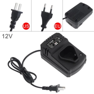 12V Portable Li-ion Rechargeable Charger EU Plug For Screwdriver Electric Drill - Picture 1 of 11