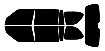 Тонировка окна для внедорожника Nissan Armada 2017-2023 предварительно нарезанная нанокерамическая автомобильная пленка комплект - Изображение 1 из 4