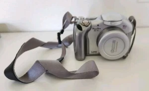 Canon PowerShot S1 IS Silver 3.2 MP Camera w 10x Zoom PC1058 May Or May Not Work - Picture 1 of 12