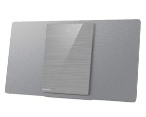 Panasonic SC-HC 412  40 Watt Bluetooth Sistema Micro -alluminio  CD  Mp3 Usb - Foto 1 di 2