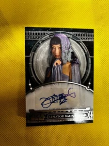 2017 Topps Star Wars 40. Jahrestag Autogramm Auto AA-BL Bai Ling Senator Bana - Bild 1 von 2