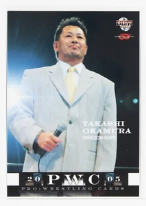 TAKASHI OKAMURA - 2005 BBM Pro-Wrestling Trading Card - Picture 1 of 3