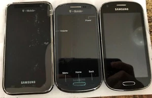 Lot of 3 Samsung SGH T959 T599 T399 (T-Mobile) Cell Phone 1st Production MINT - Picture 1 of 2