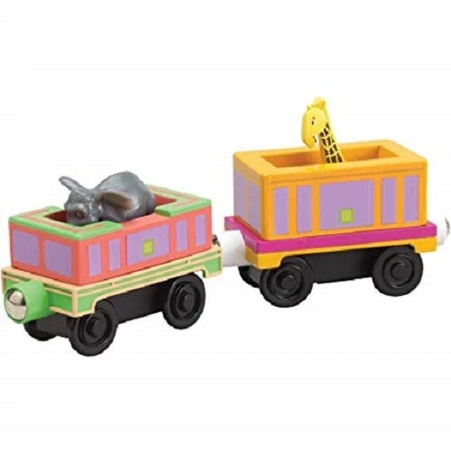 Chuggington Wooden Railway Safari Cars 56014 Retired Learning Curve - Image 1 of 1