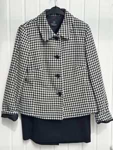 Damen Kostüm Blazer und Rock Hahnentritt -Gr 40 - Madeleine - Bild 1 von 4