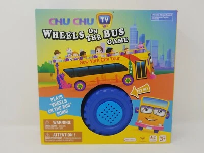 Cardinal Chu Chu TV Wheels on the Bus Game -Educational- Spin Master 3+ New - Image 1 of 4