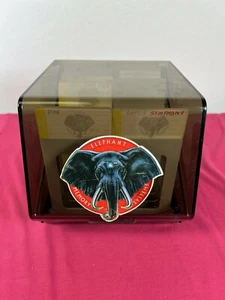 Custodia floppy disk 5,25" sistemi di memoria elefante organizzatore container storage EMS - Foto 1 di 6