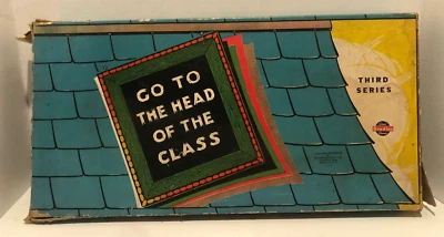 Vintage Go to the Head of the Class third series board game  1958 Milton Bradley - Image 1 of 4