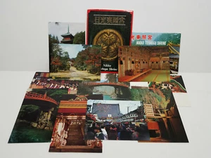 Vintage Japanese Postcards Lot A 10 Assorted Color 1960's Tourist - Picture 1 of 10