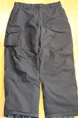 WHITE SIERRA MENS UNISEX BLACK WATERPROOF OUTDOORS SKI SNOW PANTS SIZE L  - Image 1 of 4