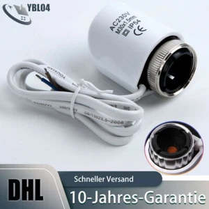 Stellantrieb 230V Fußbodenheizung M30 * 1,5 mm Stromlos Geschlossen IP54 DE - Bild 1 von 11