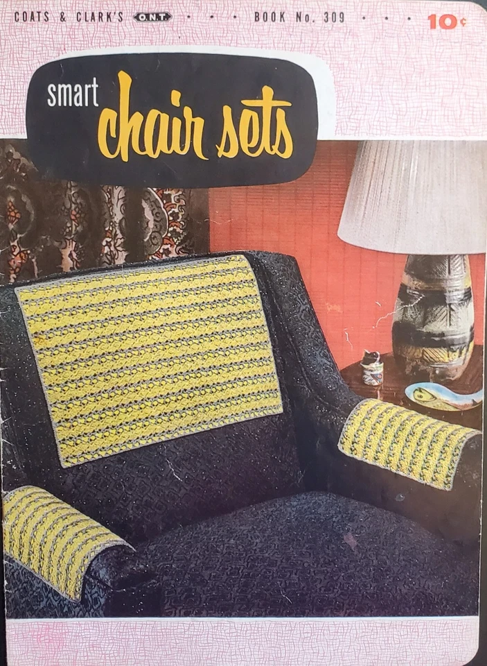 Chair Sets Smart Crochet Patterns By Coats & Clark s6 - Image 1 of 4