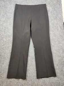 Adrianna Papell Women's Black Flare Leg Pull On Pants Sz 12 NWT - Picture 1 of 16