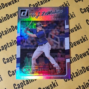 DJ LEMAHIEU 2017 Panini Donruss #178/348 Temporada Stat Line Lámina de Plata #92 - Imagen 1 de 3
