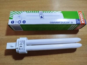 LAMPADA FLUORESCENTE OSRAM DULUX D G24d-3 26W/840 cool wite 3 pz - Foto 1 di 4